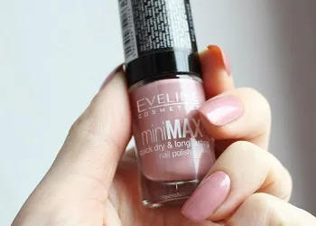 Nail Eveline състав, метода на приложение и терапевтични палитра Покрития