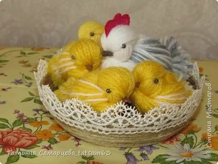 Кокошки и пилета от прежда