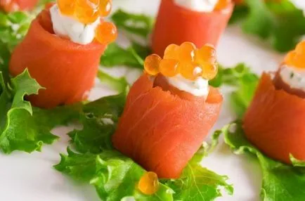 Леки и вкусни закуски на банкет маса рецепти със снимки
