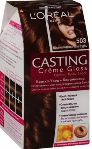 Loreal Кастинг крем гланц палитра, снимка, ревюта