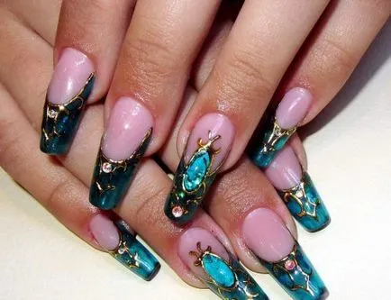 Кастинг върху ноктите - Фото и видео (формоване) Кастинг върху ноктите - фото и видео