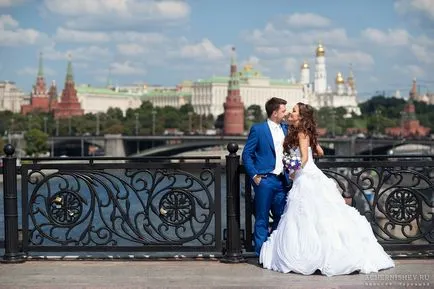 Най-добрите места за сватба фотосесия в Москва - района на стил и креативност