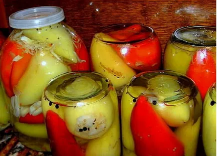 Мариновани чушки рецепти за зимата (зимни) Мариновани чушки за зимни рецепти