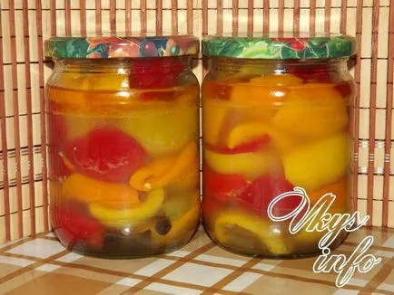Мариновани чушки за зимата рецепта с фото