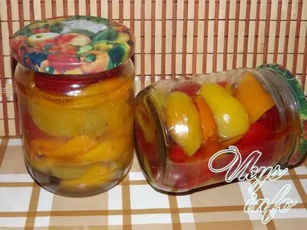 Мариновани чушки за зимата рецепта с фото