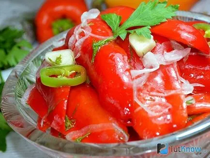 Мариновани чушки - особено за готвене