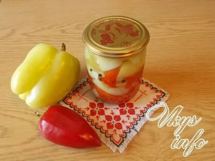 Мариновани чушки за зимата рецепта с фото