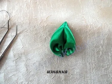Майсторски клас оставя kanzashi