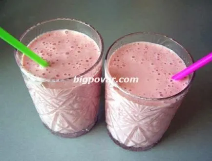 Мляко Shake без сладолед стъпка по стъпка рецепта със снимки и обяснения