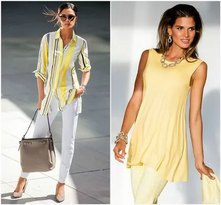 Trendy жълто облекло