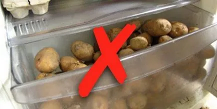 Мога ли да се съхранява в хладилника картофи 4 и 3 условия забрана