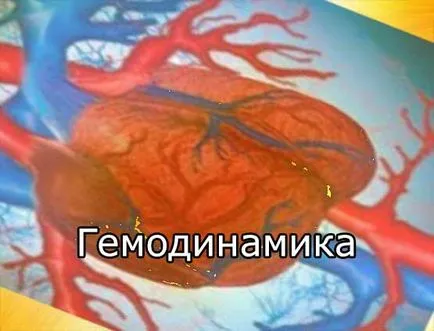 Хемодинамична нестабилност, сърдечни хемодинамика, хемодинамичните параметри, видове хемодинамика