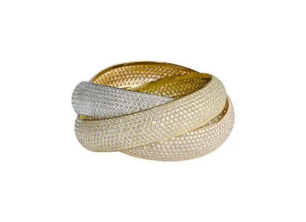 Брачни халки от Cartier Троица трайна символ на любовта, Троицата