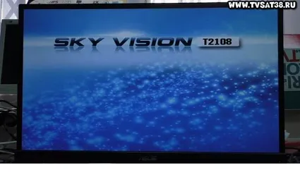 Преглед приемник DVB T2 небе визия t2108