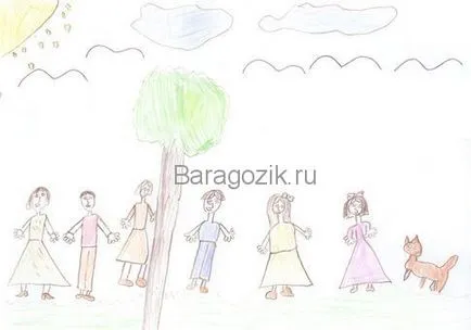 Какво правим детски рисунки подсъзнателни реалност деца