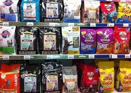 Описания на класове котешка храна
