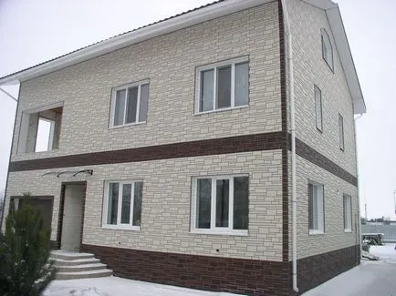 Особености Ground сайдинг монтаж (монтаж) Характеристики монтаж Ground сайдинг