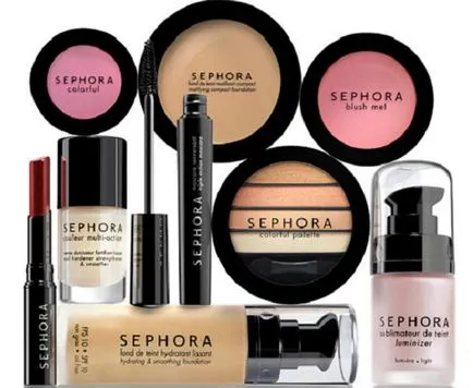 Отзиви за козметика Sephora (Sephora) Преглед на Sephora козметика