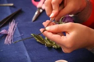 Fabric virágok saját kezével a mester osztály, hogyan lehet fényképet és videót (saját) Fabric virágok saját kezével a mester osztály, hogyan lehet fényképet és videó