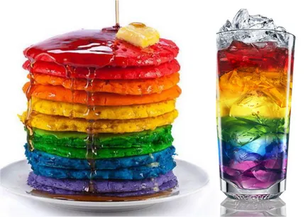 A színek a szivárvány, lookcolor (szivárvány) A színek a szivárvány, lookcolor