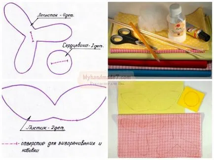 Virág készült ruhát kezével műhelyek (virág készült ruhát kezével a mester osztály) Fabric virágok saját kezűleg a mesterkurzusok