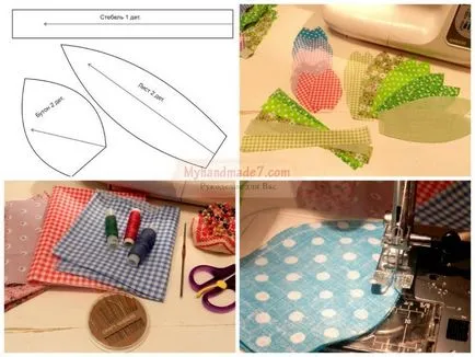 Virág készült ruhát kezével műhelyek (hogyan lehet virágot ki szöveti saját kezűleg) Fabric virágok saját kezűleg a mesterkurzusok