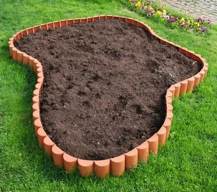 Virágoskert az ország saját kezűleg - design, típusú, tervezési ötletek, diagramok, opciók (saját) Virágoskert az ország saját kezűleg - design, típusú, tervezési ötletek, diagramok, opciók