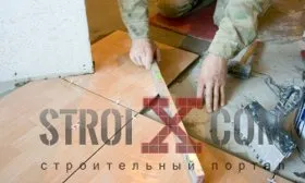 Плочки на пода полагане на плочки върху различни повърхности
