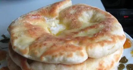 Donuts във водата, пържени в тиган