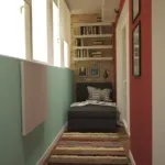 Рафтовете на балкона с рисунките си ръце видове (снимки и видео)