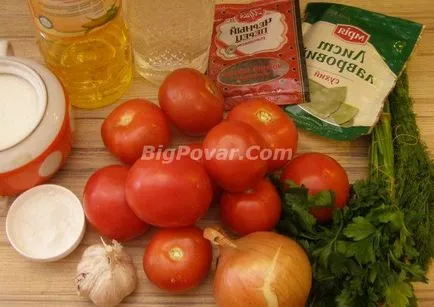 Домати «Yum» стъпка по стъпка рецепта със снимки и обяснения