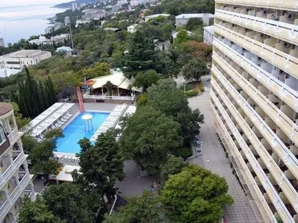 Гаспра сетълмент (Ялта), на южния бряг на Крим като устройство, плажове