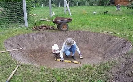 Hogyan készítsünk egy medence gumiabroncsok