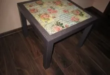 Decoupage szék gyermek kezét, egy fénykép és a mester-osztály, régi, fából készült videó, törlőkendők