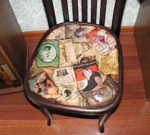 Decoupage szék kezével díszíteni képek, mint egy régi, fából készült szék, szalvéták, lépésről lépésre (fotó) Decoupage szék kezével díszíteni képek, mint egy régi, fából készült szék, szalvéták, lépésről lépésre