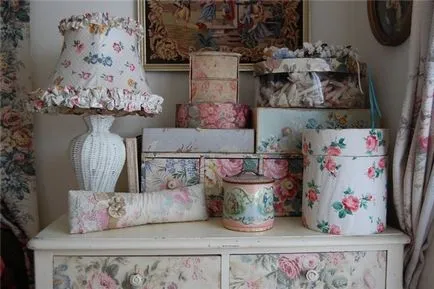 Decoupage bútor stílusában Provence kezük mesterkurzus lépésről lépésre
