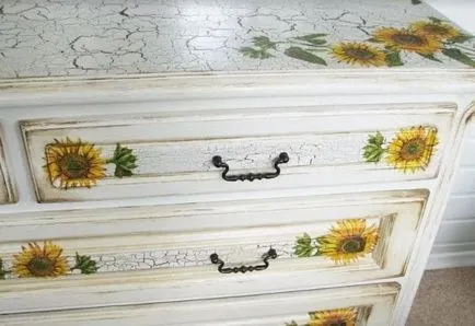 Decoupage bútor stílusában Provence kezük műhely ötleteket dekoráció (decoupage régi bútorok a stílus Provence darabos kezét mester osztály fényképet konyhai eszközök kreatív ötletek otthonában) Decoupage bútor stílusában Provence kezük műhely ötleteket dekoráció
