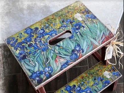 Decoupage bútor stílusában Provence kezük műhely ötleteket dekoráció (stílus) Decoupage bútor stílusában Provence kezük műhely ötleteket dekoráció