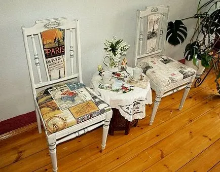Decoupage szék kezével díszíteni képek, mint egy régi, fából készült szék, szalvéták, lépésről lépésre (székek) Decoupage szék kezével díszíteni képek, mint egy régi, fából készült szék, szalvéták, lépésről lépésre