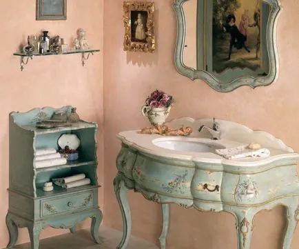 Decoupage bútor stílusában Provence kezük mesterkurzus lépésről lépésre