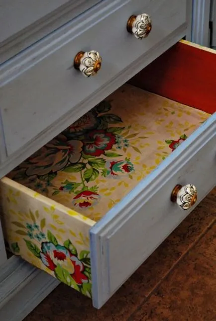 Decoupage bútor stílusában Provence kezük workshop ötleteket a dekoráció (Provence) Decoupage bútor stílusában Provence kezük műhely ötleteket dekoráció