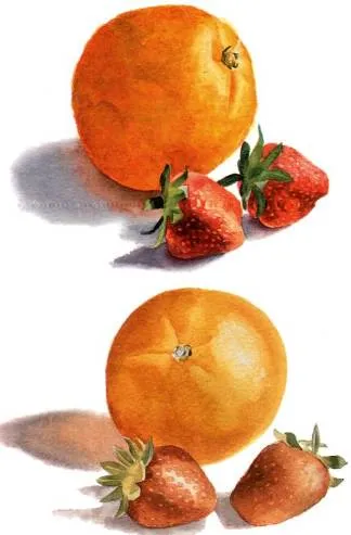 Процесът на смесване на бои, акварелна
