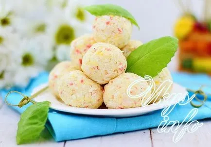 Raffaello раци пръчици рецепта със снимка