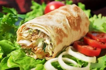Рецепта shawarma у дома