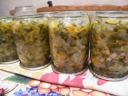 Рецепта на консервирани картофи с грах, гъби в тенджерата, царевица за зимата, снимки, видео