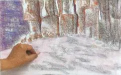Начертайте скалист каньон - Visual грамотност - аерограф за всички