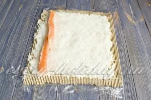 Rolls без нори у дома, рецептата със снимка