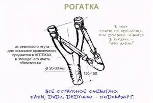 Slingshot да ловува, как да изберете и да направи свои ръце, фото и видео