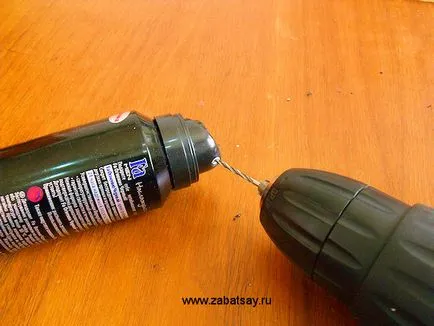 Домашна цилиндър със сгъстен въздух