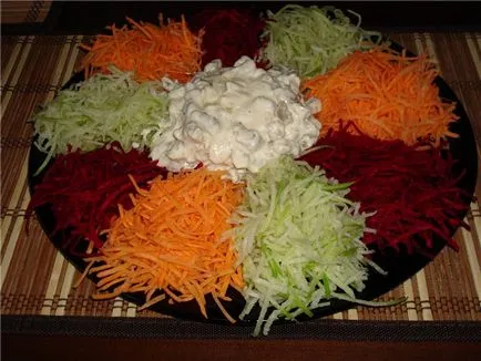 Салата с козе в градината, най-добрите рецепти - пипер домакинята (rezept-Gemüse-салата) Салата с козе в градината, най-добрите рецепти - пипер домакиня
